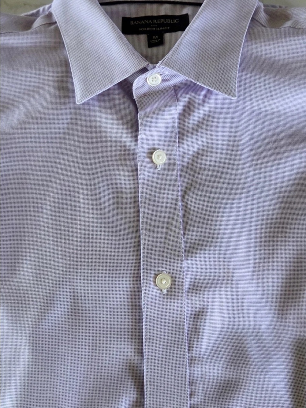 Banana Republic Men’s dress shirt Light purple